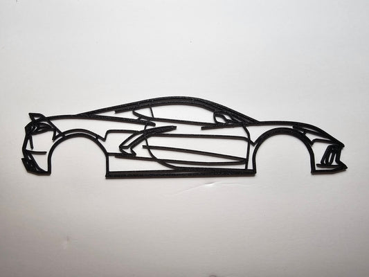 C8 Corvette - Wall Art