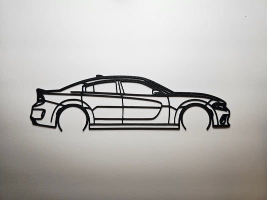 Dodge Charger Hellcat - Wall Art